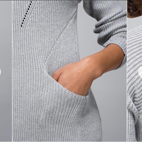 Lululemon The Sweater The Better in Dark Gray - Picture 12 of 14